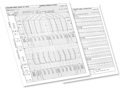 clicca sulla foto per scaricare i certificati di "controllo passo e concentricità" e "controllo profilo ed elica" (700 kb)